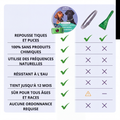Wofclap® — Clip naturel anti-puces & anti-tiques pour chien
