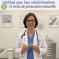 Wofclap® — Clip naturel anti-puces & anti-tiques pour chien